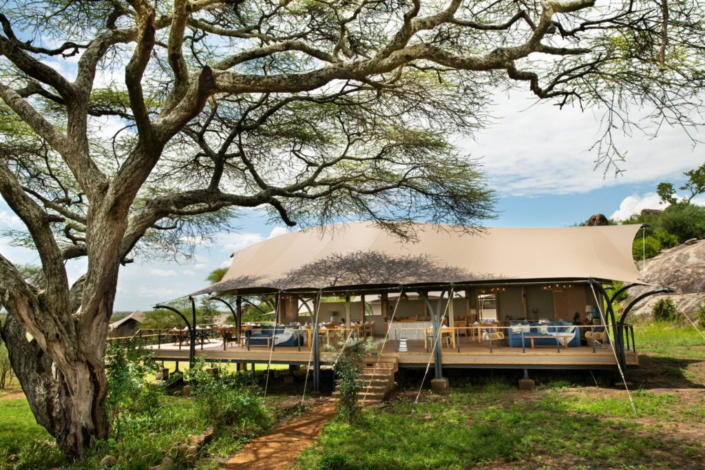Lemala Nanyukie Serengeti is a luxury tented safari camp in Central Serengeti offering private plunge pools, exceptional wildlife viewing, and access to the Great Migration.