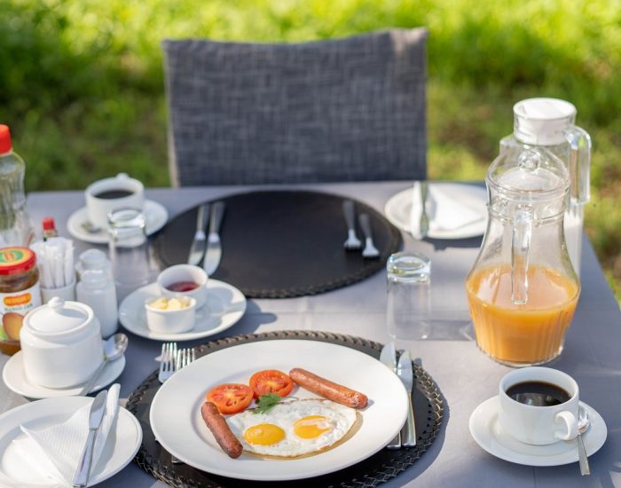 Ang’ata Tarangire Camp breakfast