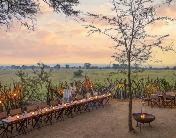 Asilia-Africa-Olakira-Migration-Camp-Evening-Dining- Kiliclimb Africa Safaris