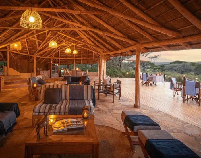 Asilia-Africa-Olivers-Camp-Dining-Area- Kiliclimb Africa Safaris