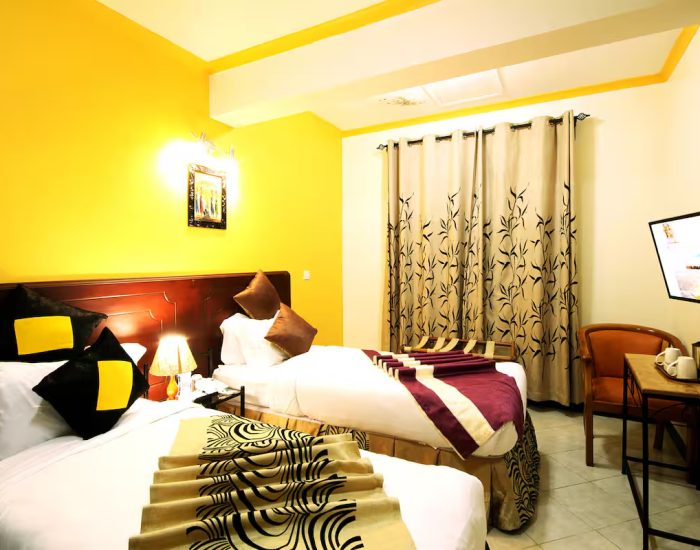 Crest Safari Lodge beds