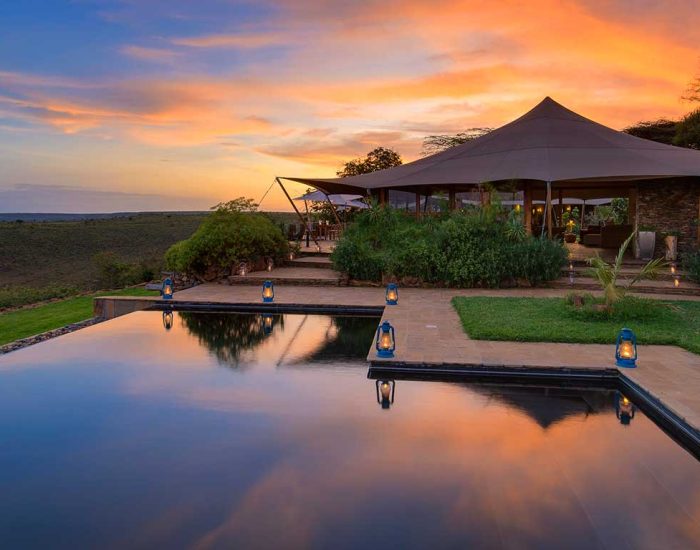 Elewana-Loisaba-Tented-Camp---accommodation---infinity-pool - Kiliclimb Africa Safaris