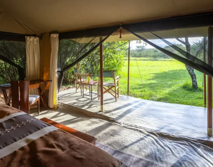 Encounter-Mara-Camp-Guest-Bedroom-Views- Kiliclimb Africa Safaris