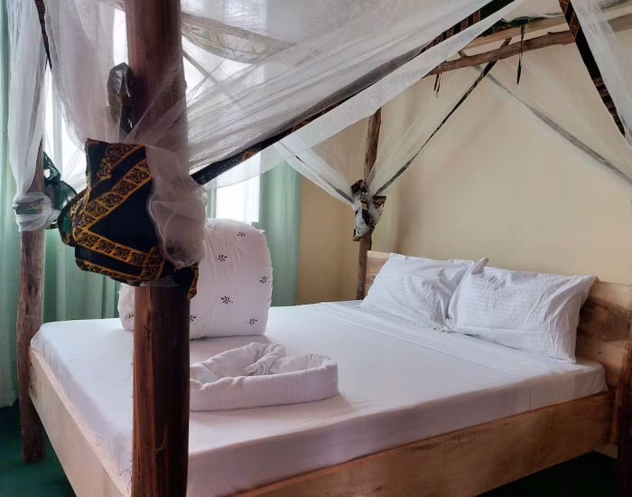 Hill View Garden Hotel bed