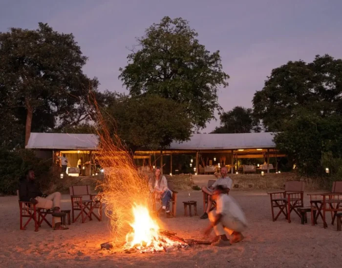 Kokoko-Camp-Ruaha-National-Park-Camp-Fire- Kiliclimb Africa Safaris