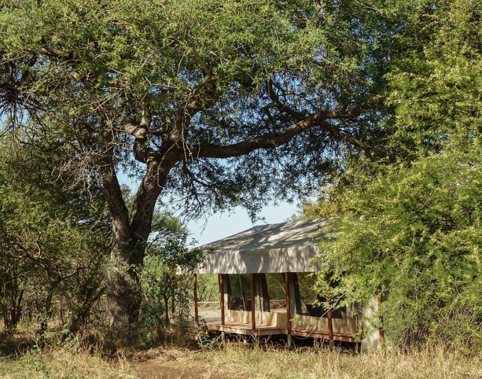 Kusini Camp view lodge