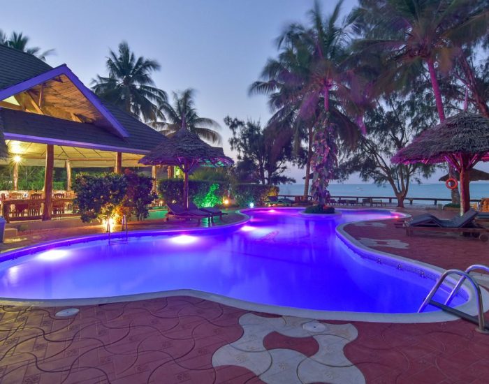 Mnarani Beach Cottages pools