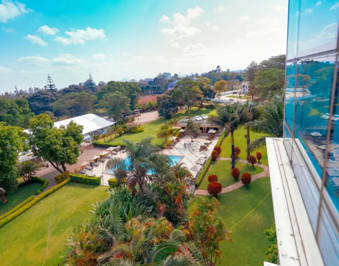 Mount Meru Hotel view