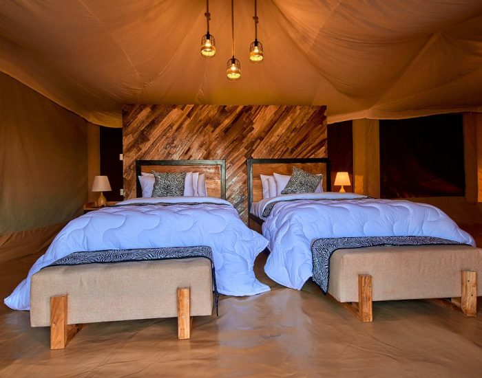 Moyo Tented Camp double room