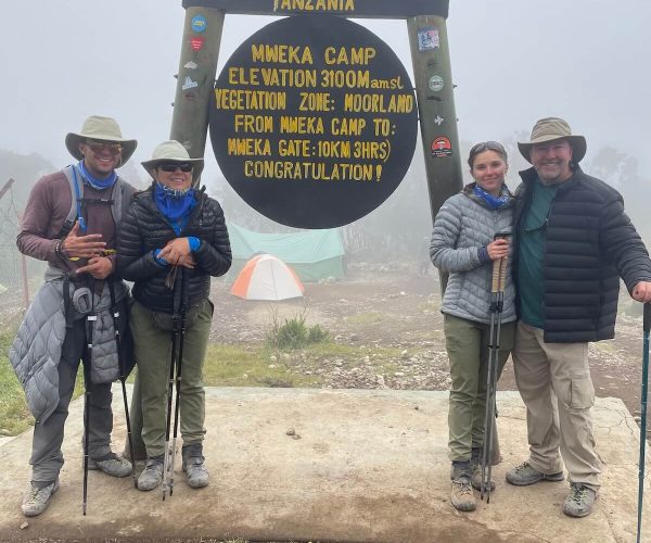 Mweka Camp Marangu route