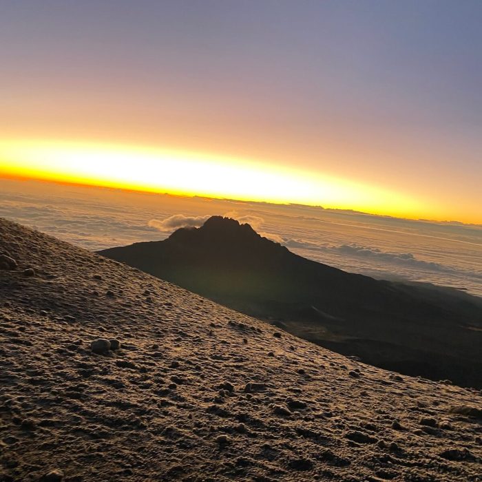 Rongai Route Climbing