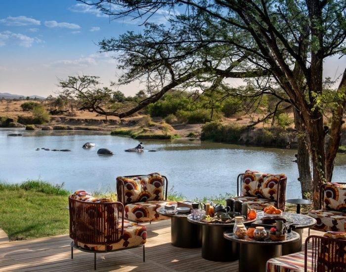 Tanzania-Grumeti-Serengeti-River-Lodge-Guest-Area-lounge-afternoon-tea-setup-