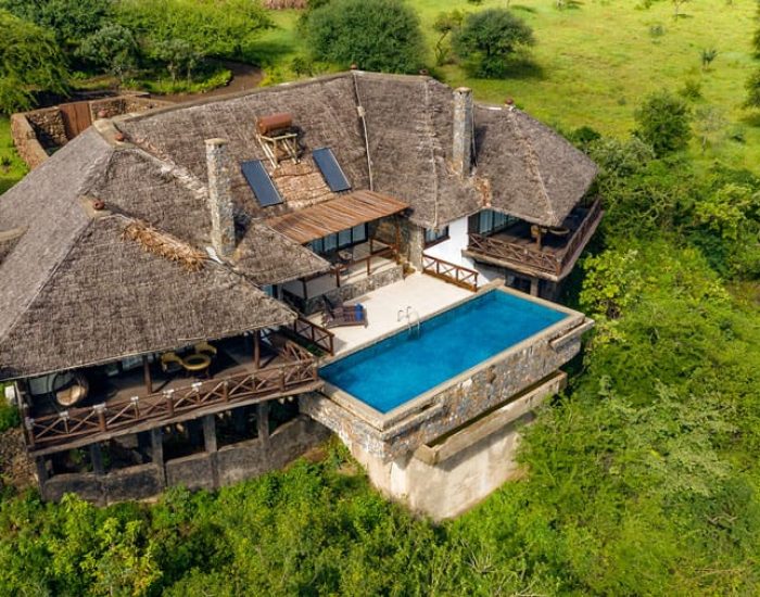 aerial view