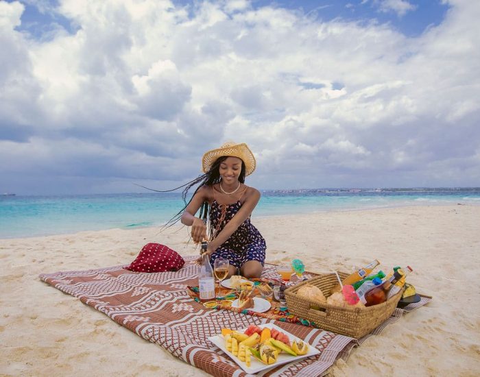 beach picnic