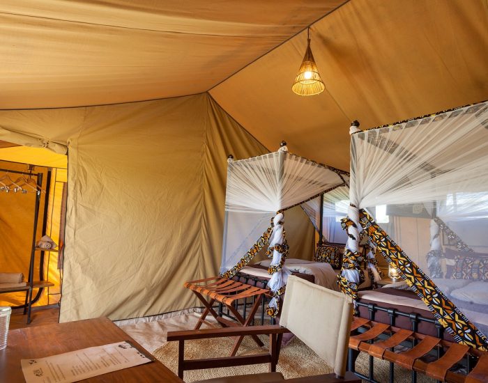 family-room Gnu Ndutu Camp