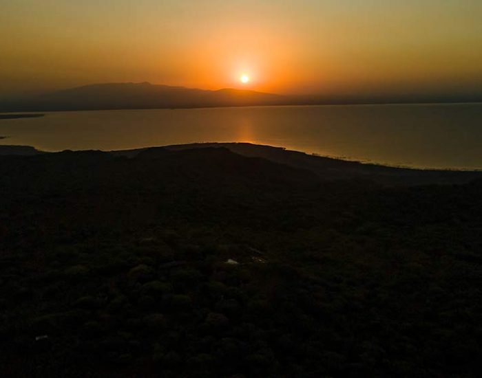 heritage manyara sunset