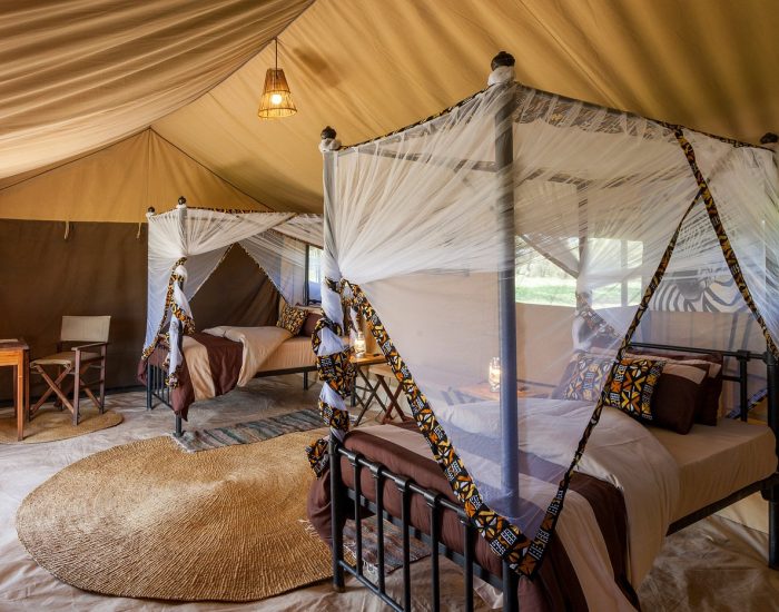 twin-room Gnu Ndutu Camp